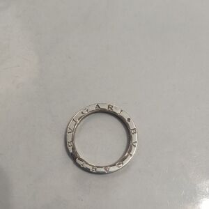 Bulgari Silver Band Ring